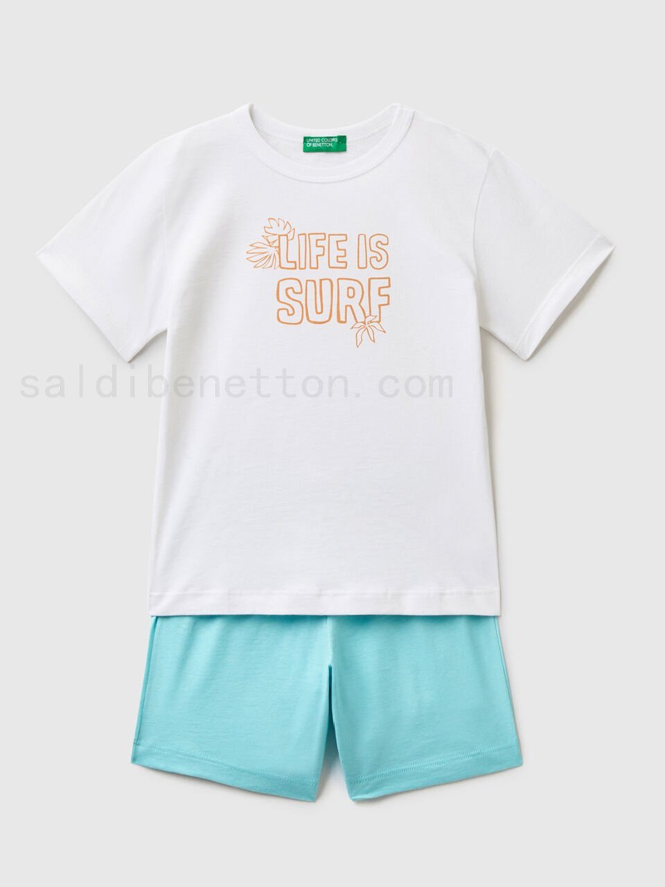 benetton shop online Completo maglietta e shorts Classiche